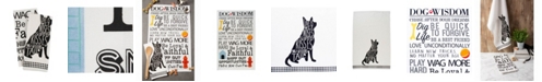 Design Imports Asst Dog Prints Dishtowel Set of 2